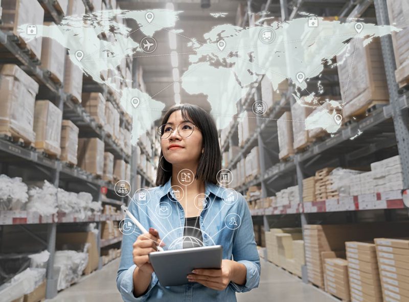 Order fulfillment girl Order fulfillment girl